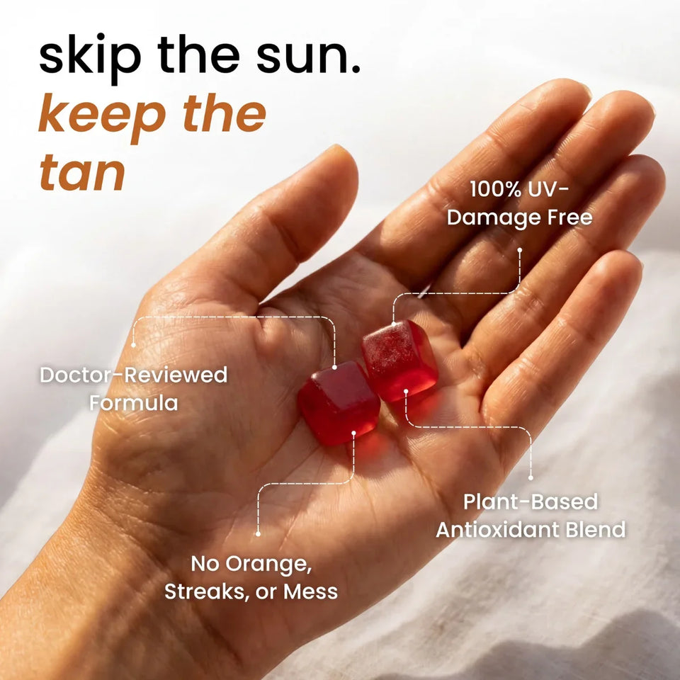 GetTheCubes Tanning Gummies